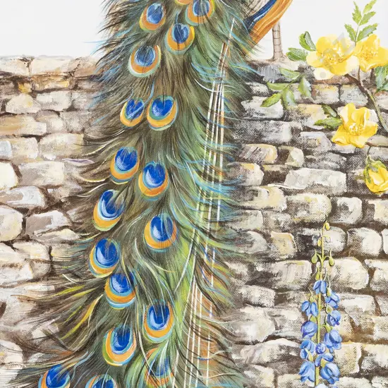 Jeanette Blackburn (b 1940) - Peacock