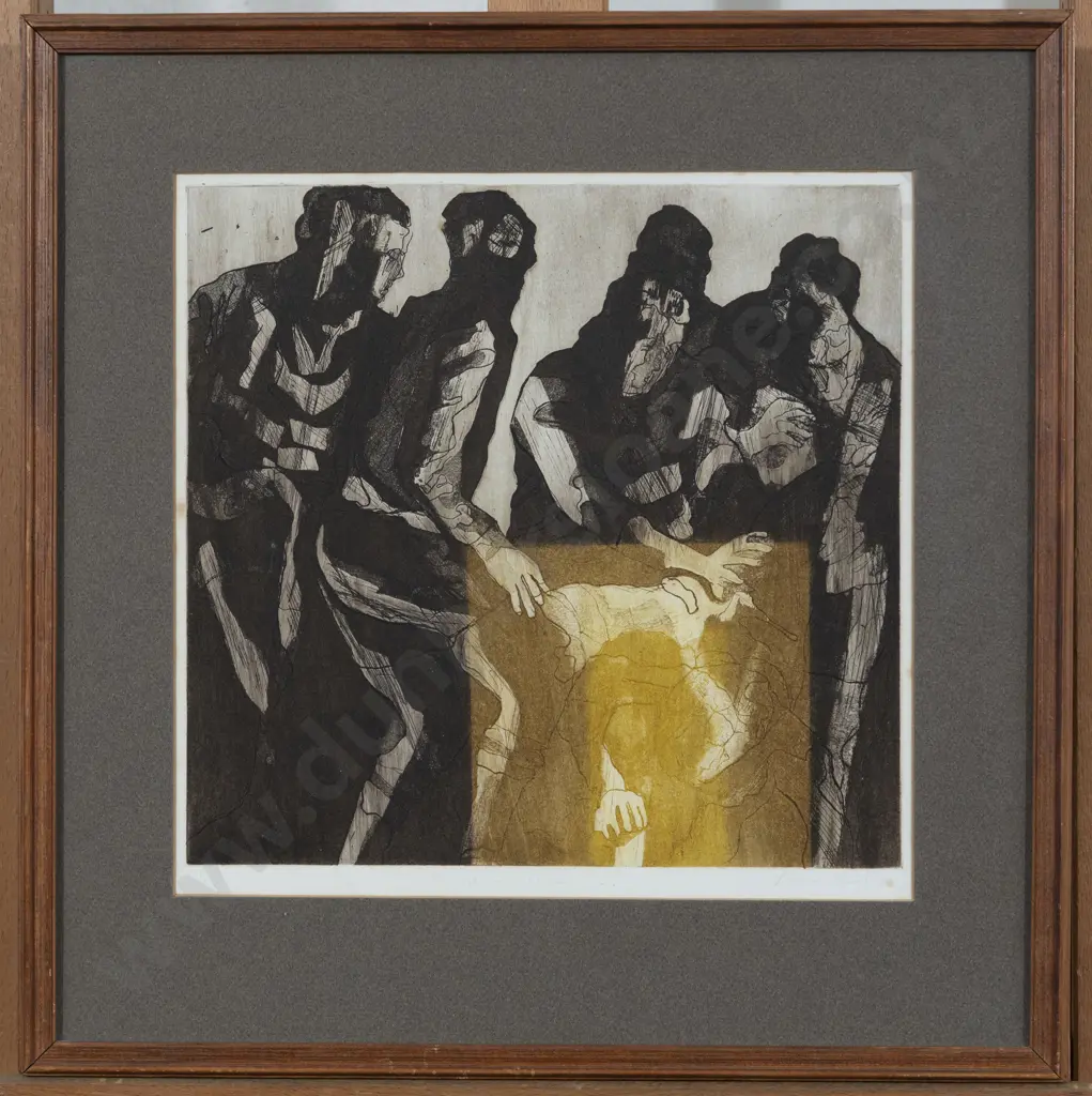 Bonnie Quirk (b 1932) - Seven Players Image 1++