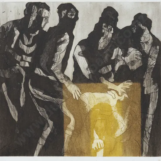 Bonnie Quirk (b 1932) - Seven Players