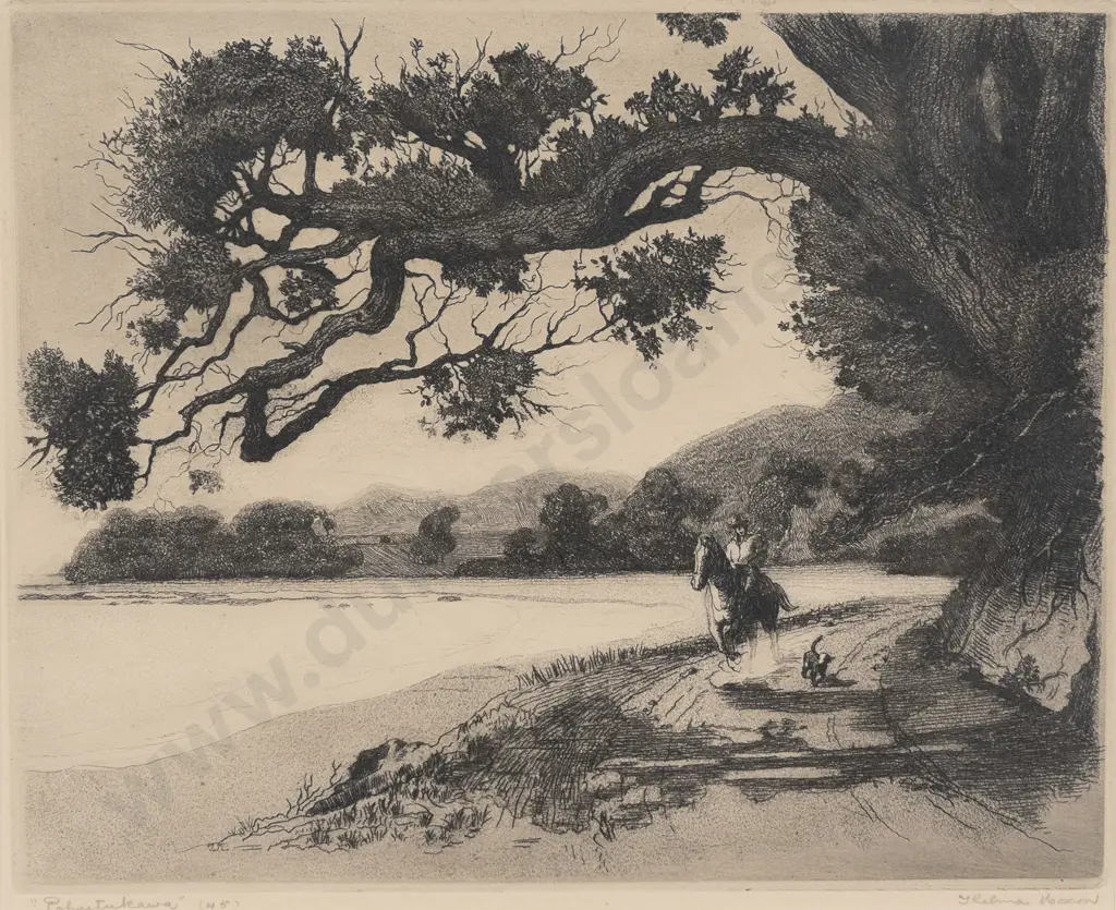 Thelma Moxon(?) - Pohutakawa Image 1++