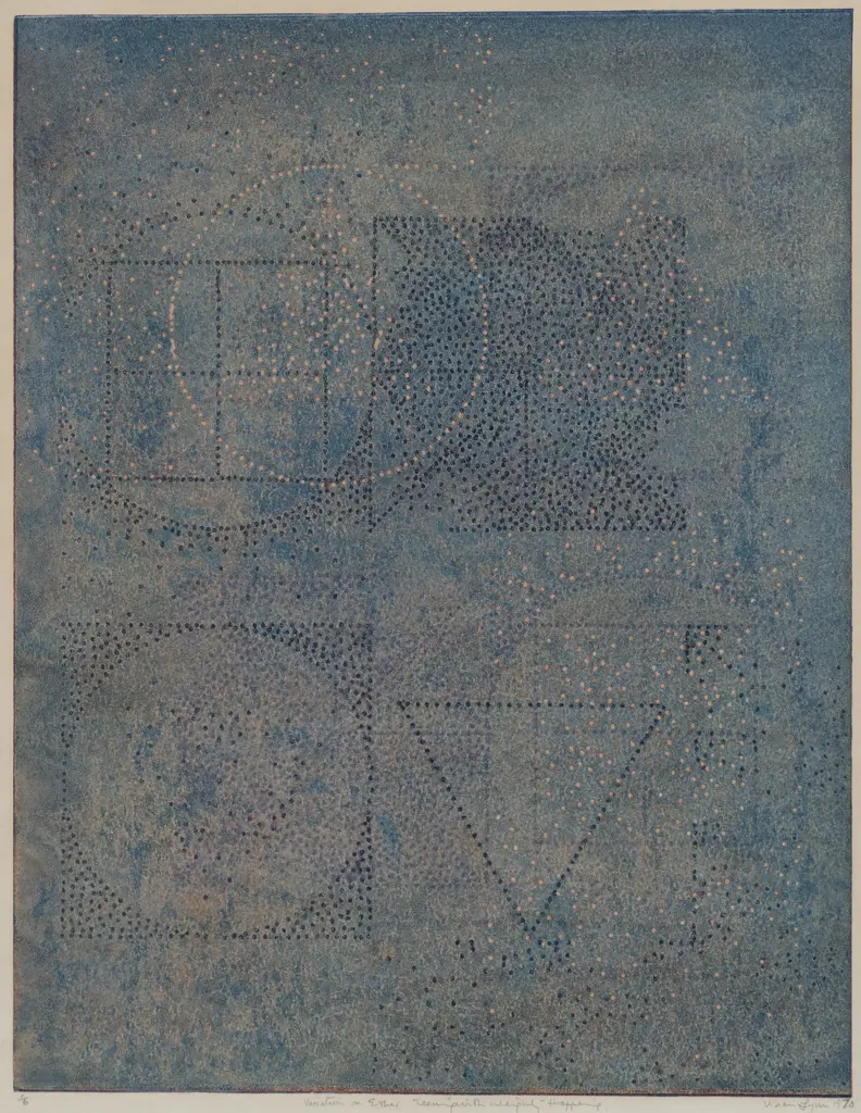 Vivian Lynn (1931 - 2018) - Variation on Ether Image 1++