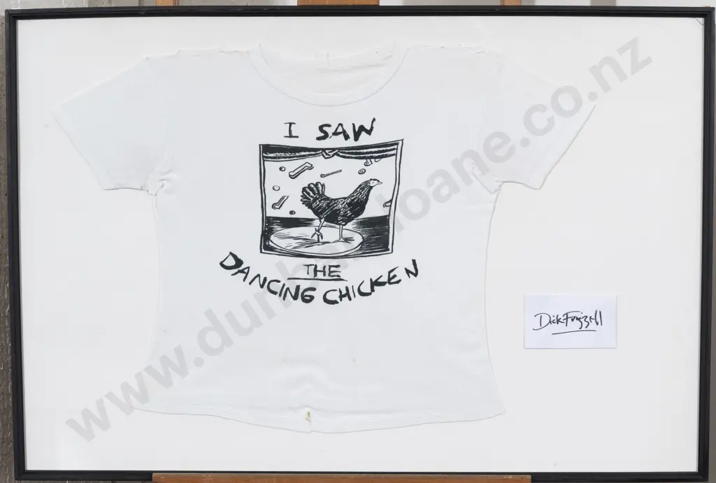 Dick Frizzell Framed T-shirt Image 1++