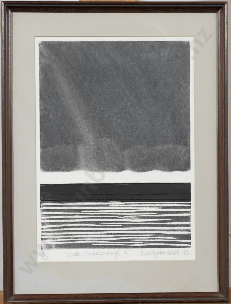 Marilynn Webb (1937 - 2021) - Lake Mahinerangi 13 Image 1++