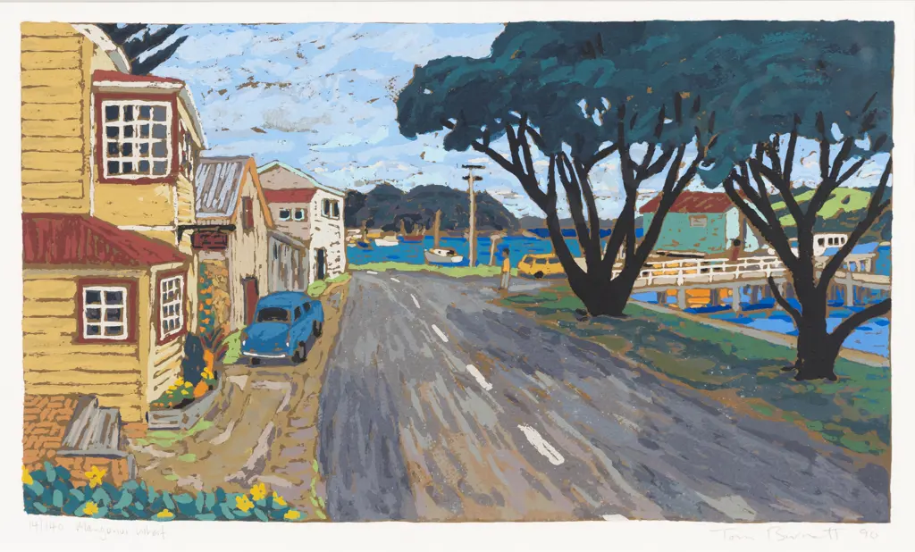 Tom Burnett - Mangonui Wharf Image 1++