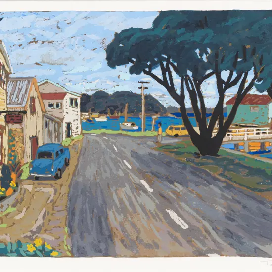 Tom Burnett - Mangonui Wharf