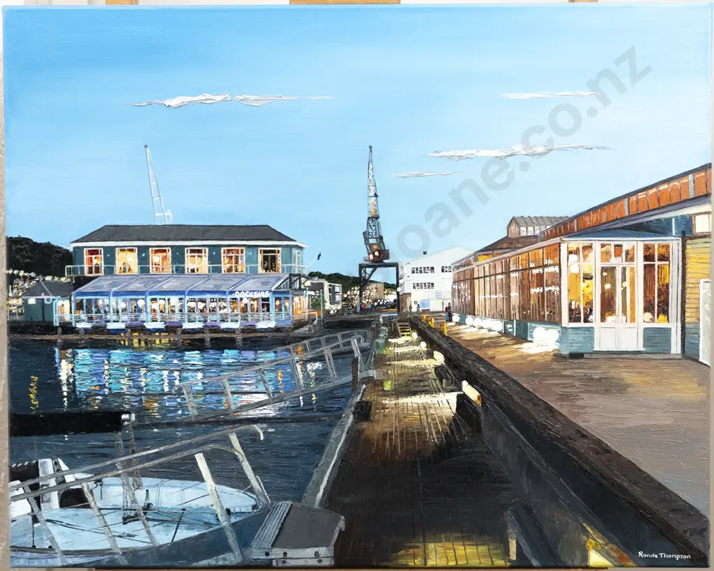 Ronda Thompson - Lights on Queens Wharf Image 1++