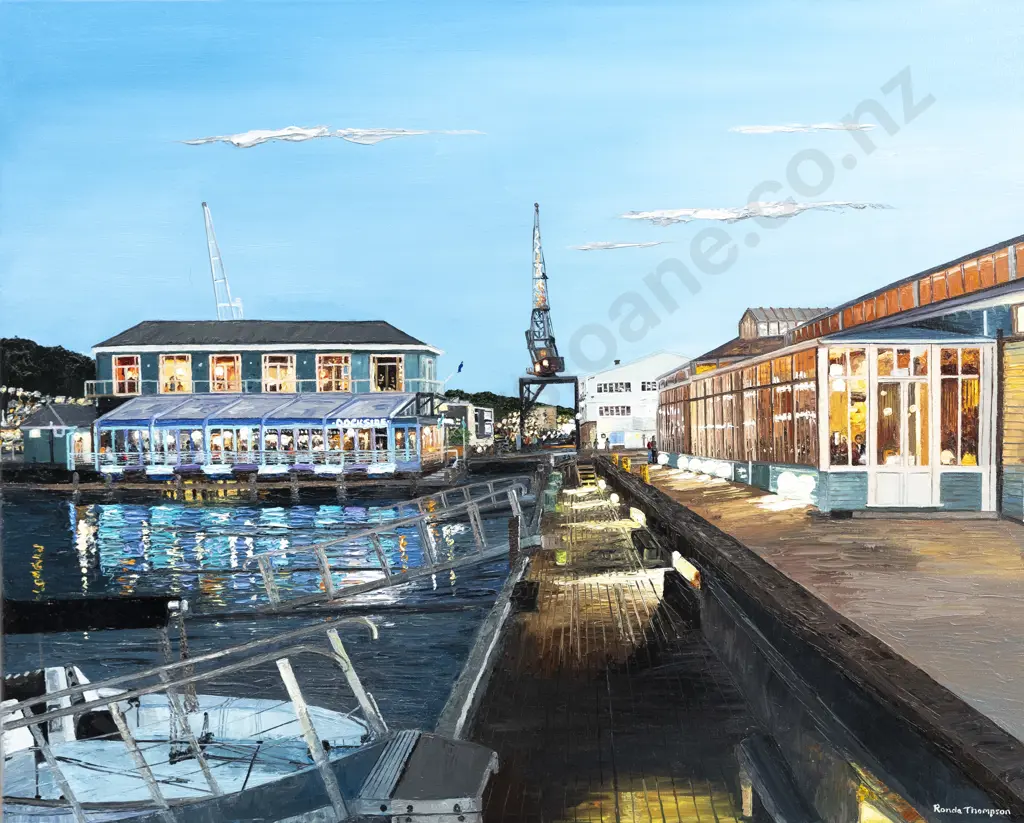 Ronda Thompson - Lights on Queens Wharf Image 1++