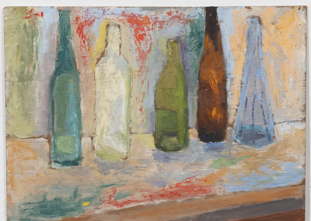 Unknown Artist - Still Life with Bottles (unframed) Image 1++