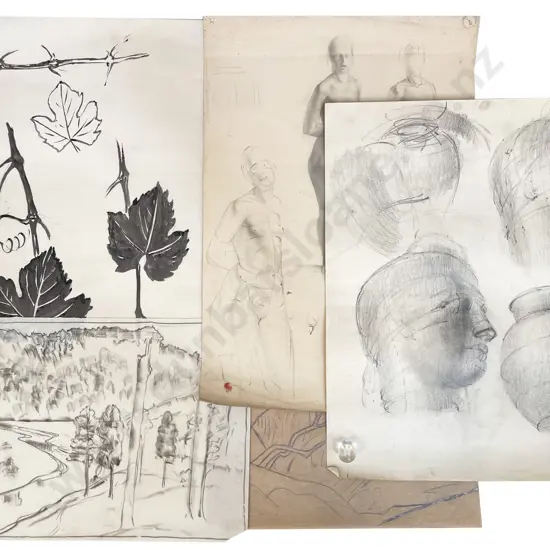 John Weeks (1888 - 1965) - Nine Botanical