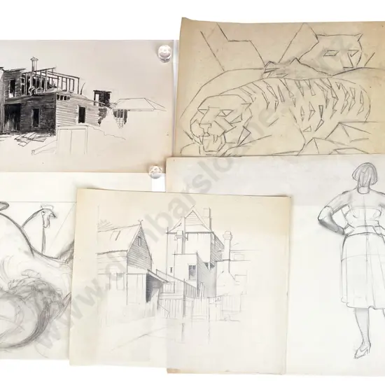 John Weeks (1888 - 1965) - Eleven Architectural
