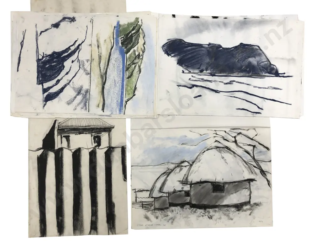 Susan Skerman Assorted Sketchbooks & Drawings (unframed) Image 1++