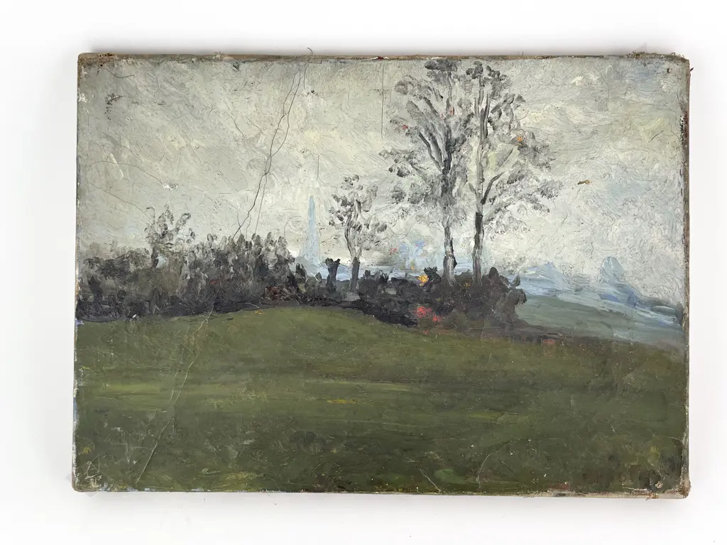 James Fraser Scott (1877 - 1932) - Dusk (a/f) Image 1++