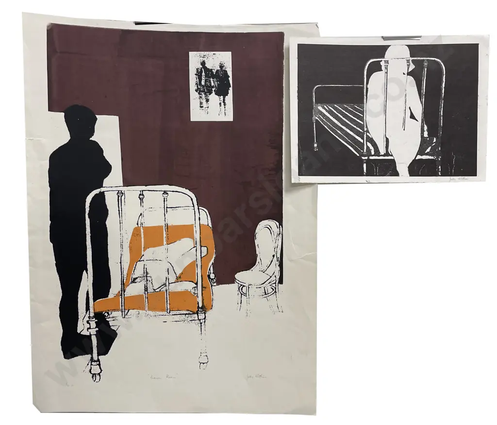 Judy Clothier - Brown Room & Other (unframed) Image 1++