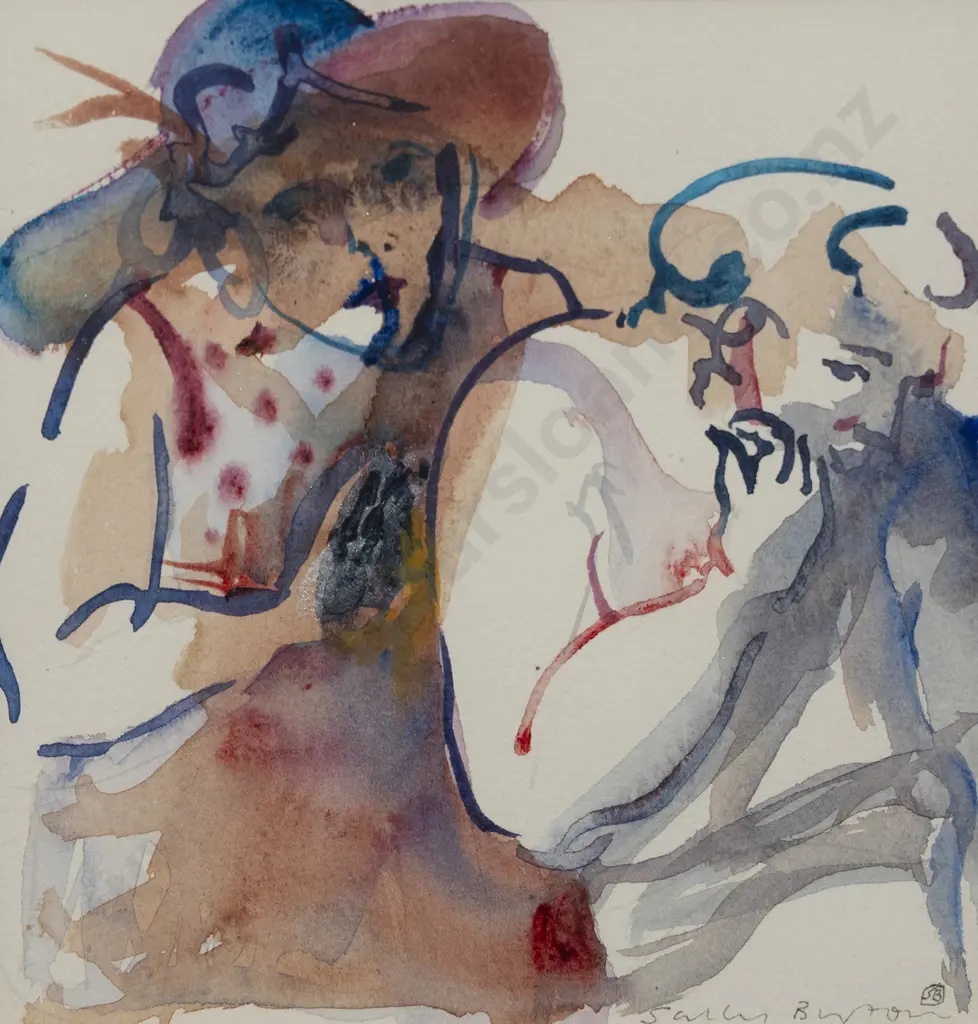 Sally Burton (b 1949) - Figure Study Image 1++