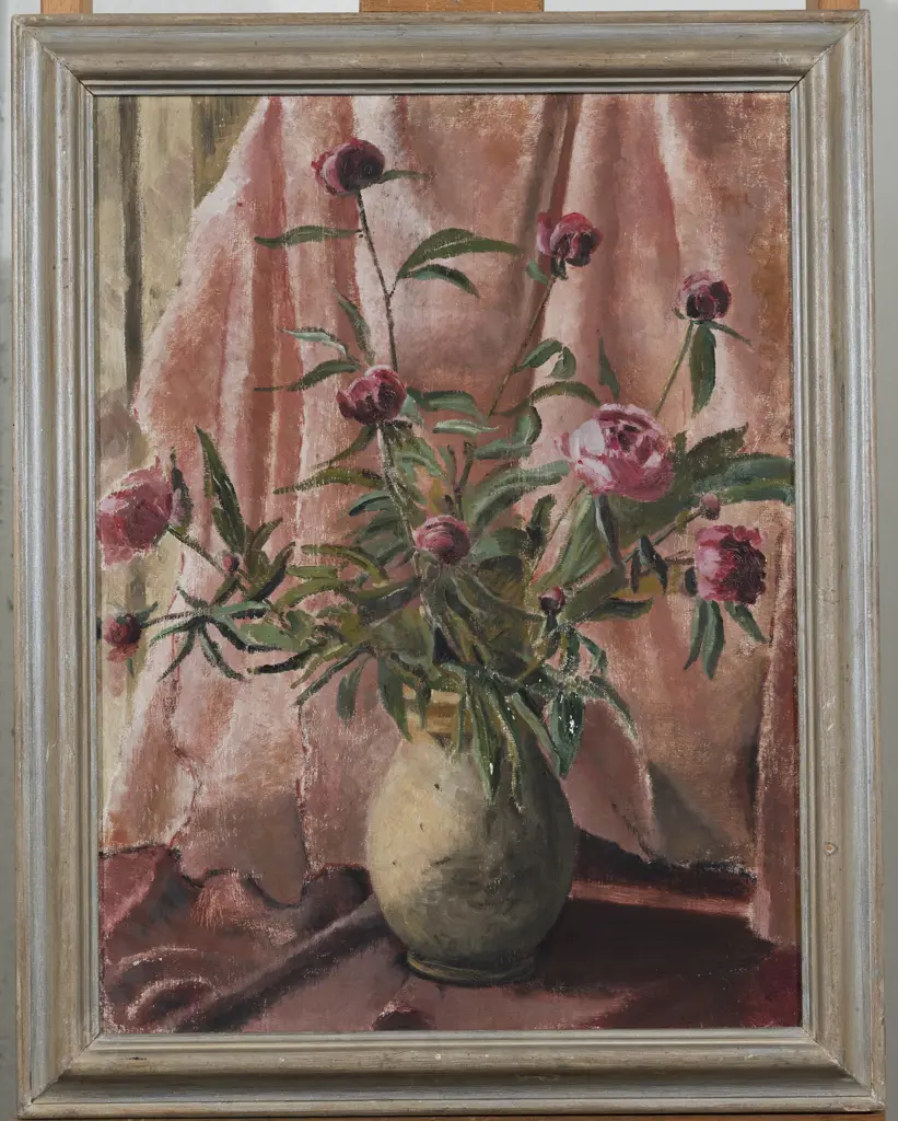 Unknown Artist - Still Life Paeonies Image 1++