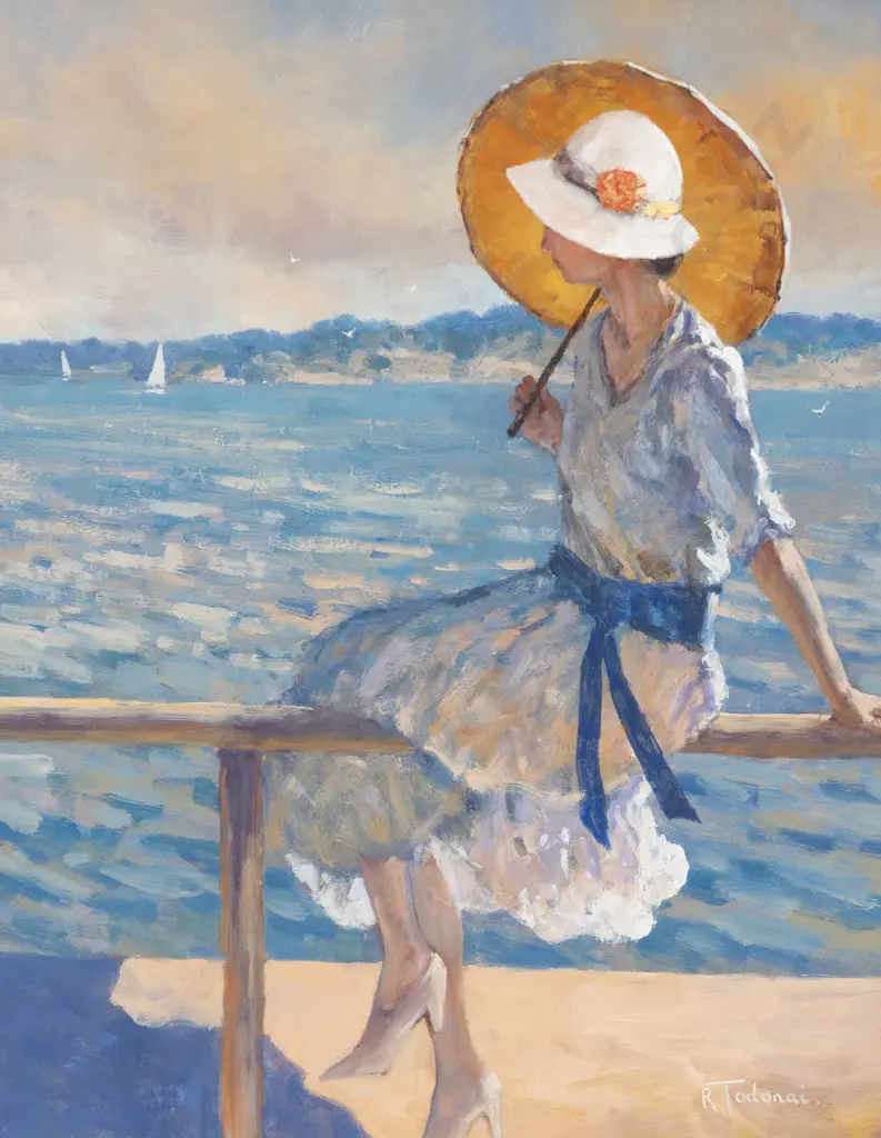 Robert Todonai (Australian b 1963) - By the Beach Image 1++