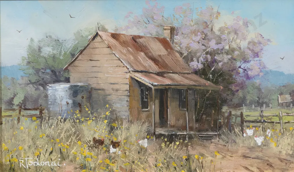 Robert Todonai (Australian b 1963) - Settlers Cottage Near Maleny Image 1++