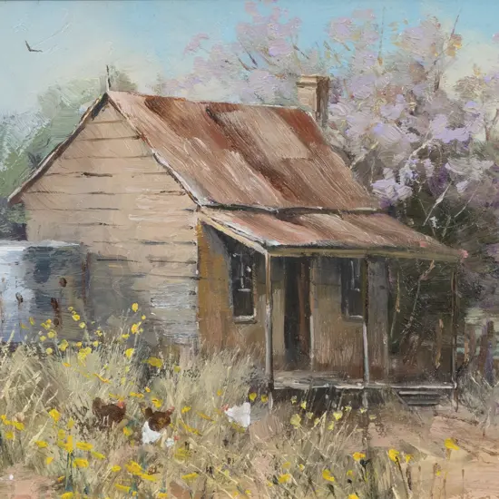 Robert Todonai (Australian b 1963) - Settlers Cottage Near Maleny