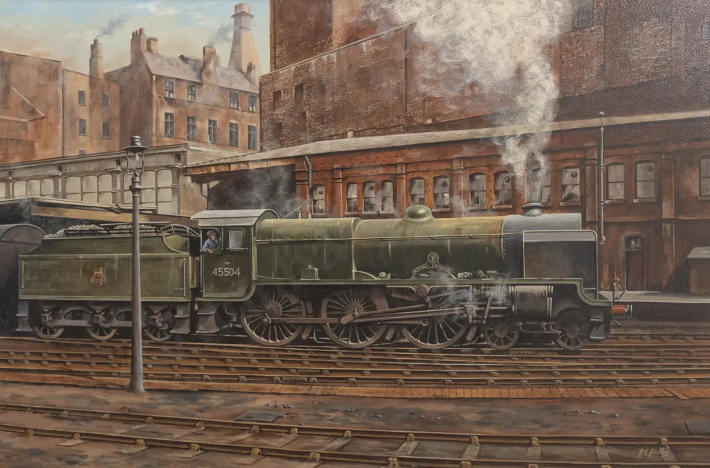 R E Brindley - Steam Locomotive Image 1++