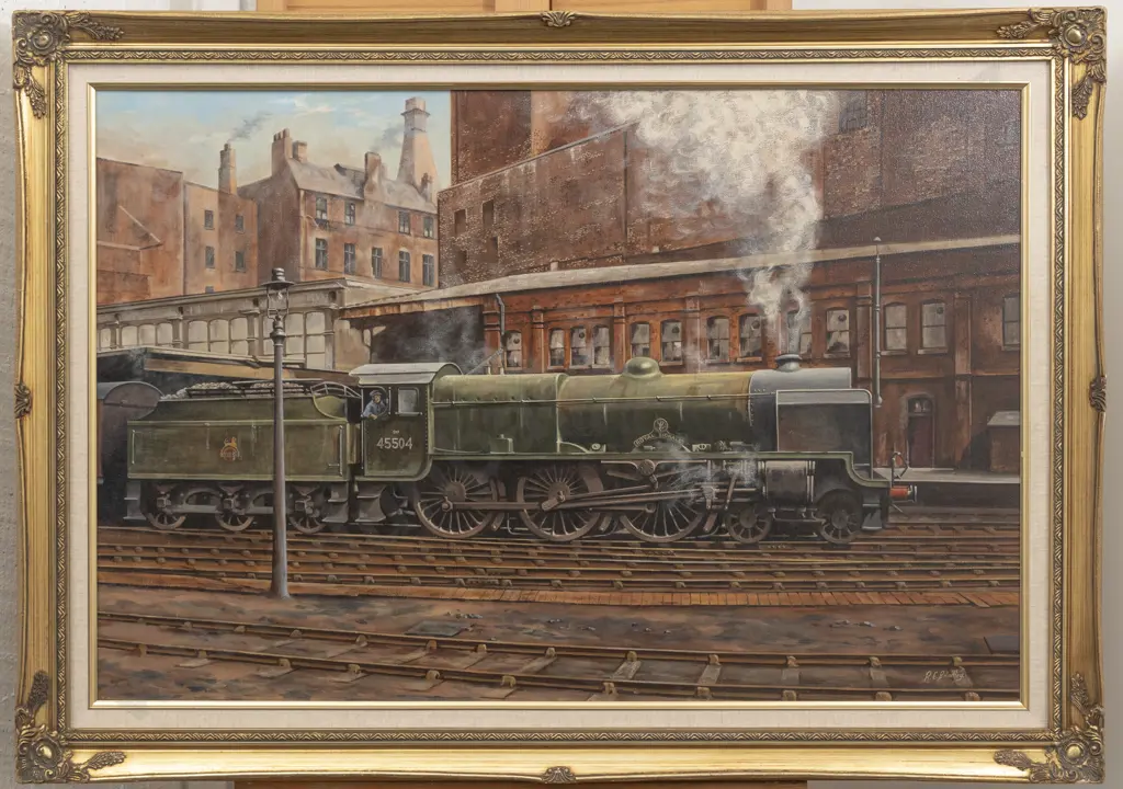 R E Brindley - Steam Locomotive Image 1++