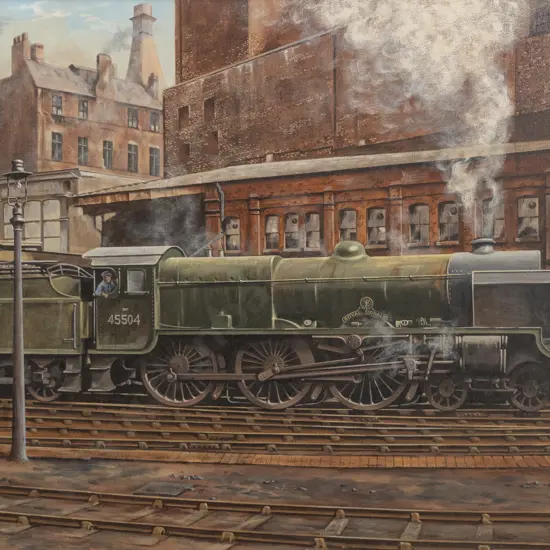 R E Brindley - Steam Locomotive