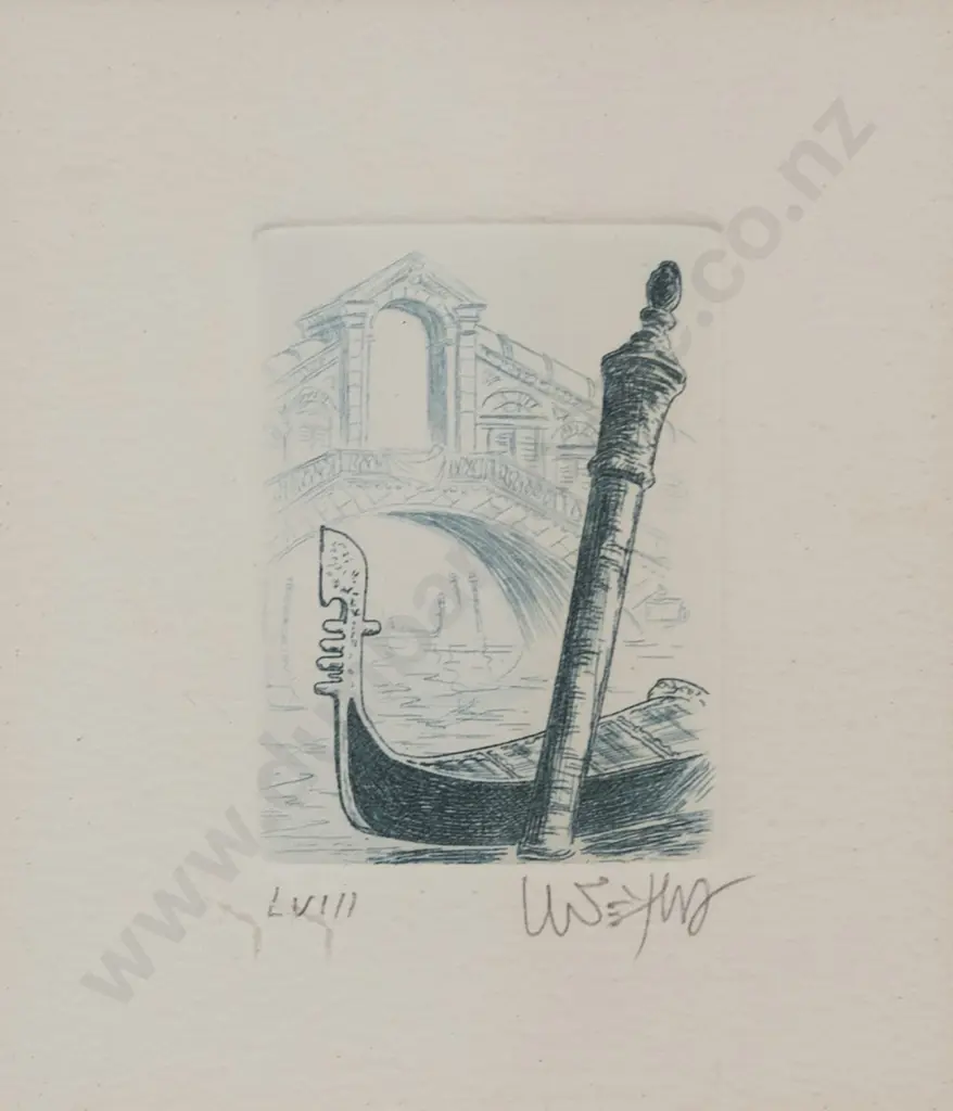 Pair European Etchings Image 1++