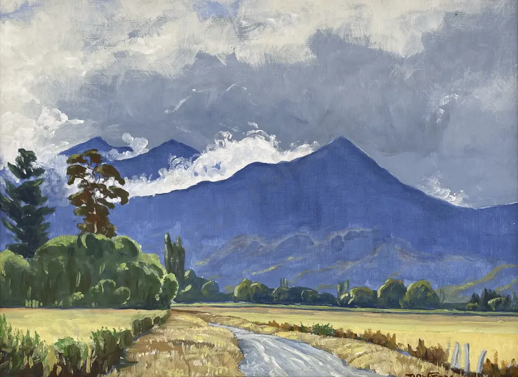 R P Withers - Thunderstorm South Canterbury Image 1++