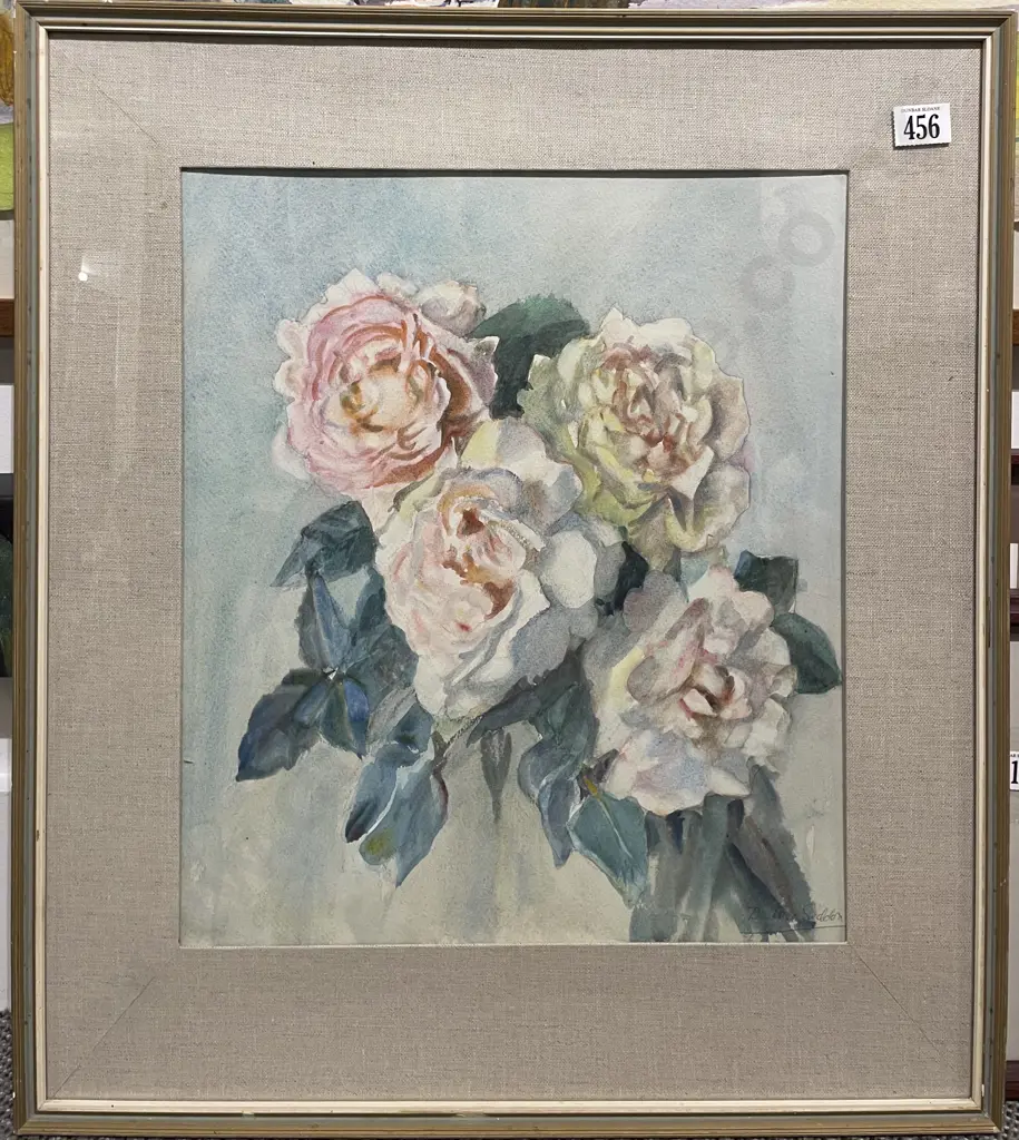 Beatrice Seddon (1889-1987) - Roses "Peace" Image 1++