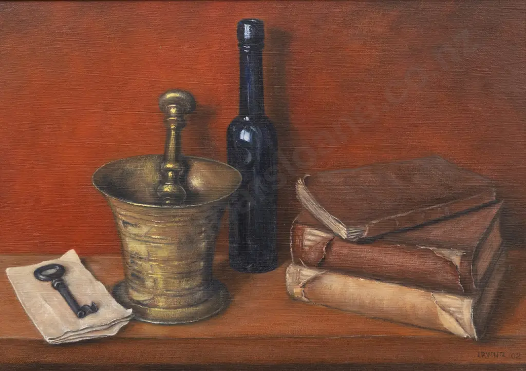 James Irving - Still Life with Mortar & Pestle Image 1++