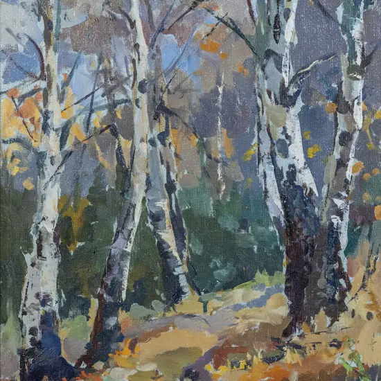 Gaston De Vel - Birch Trees