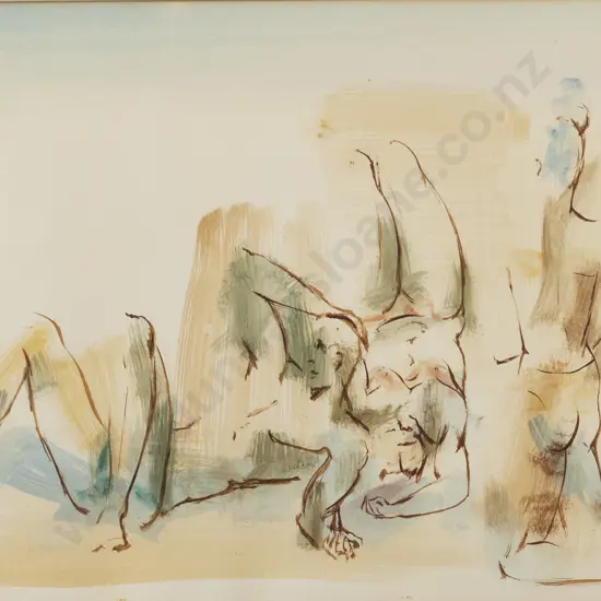 Douglas Macdiarmid (1922 - 2020) - Figure Study
