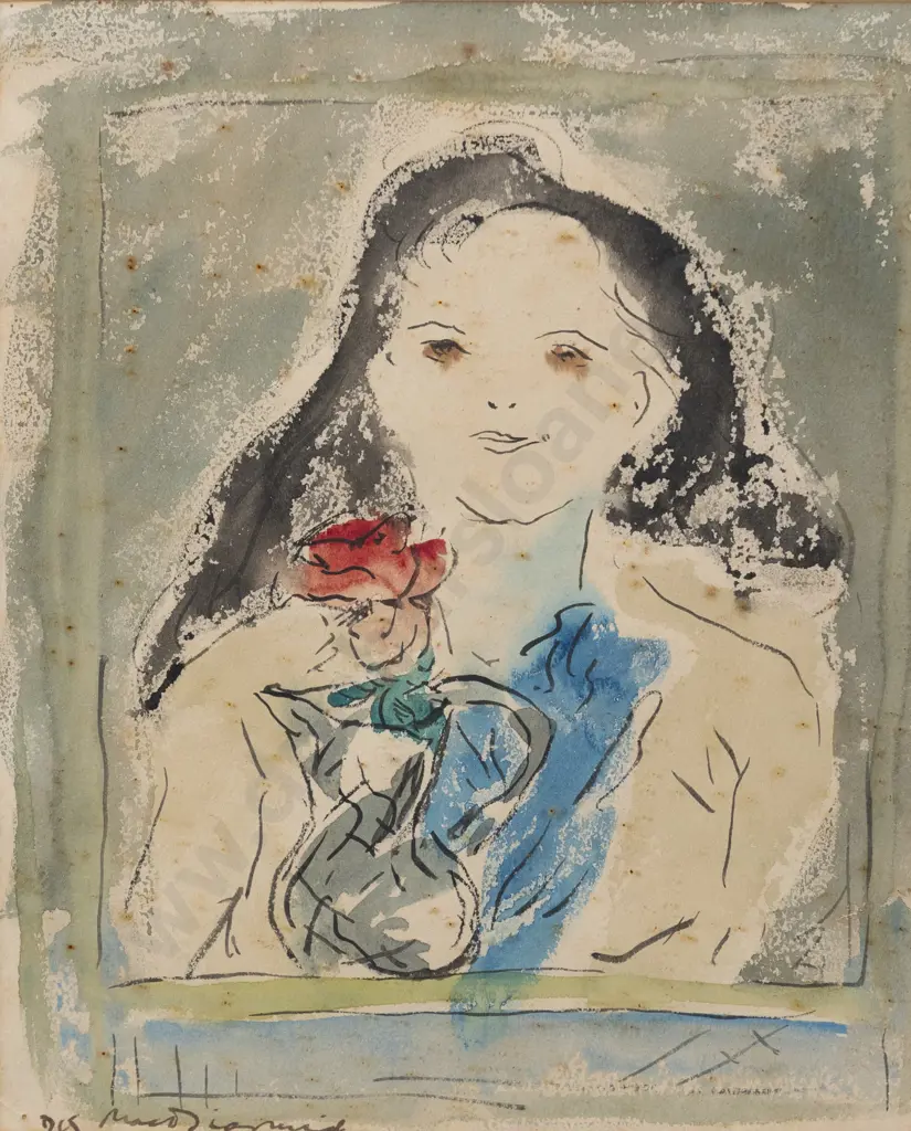 Douglas MacDiarmid (1922 - 2020) - Portrait Image 1++