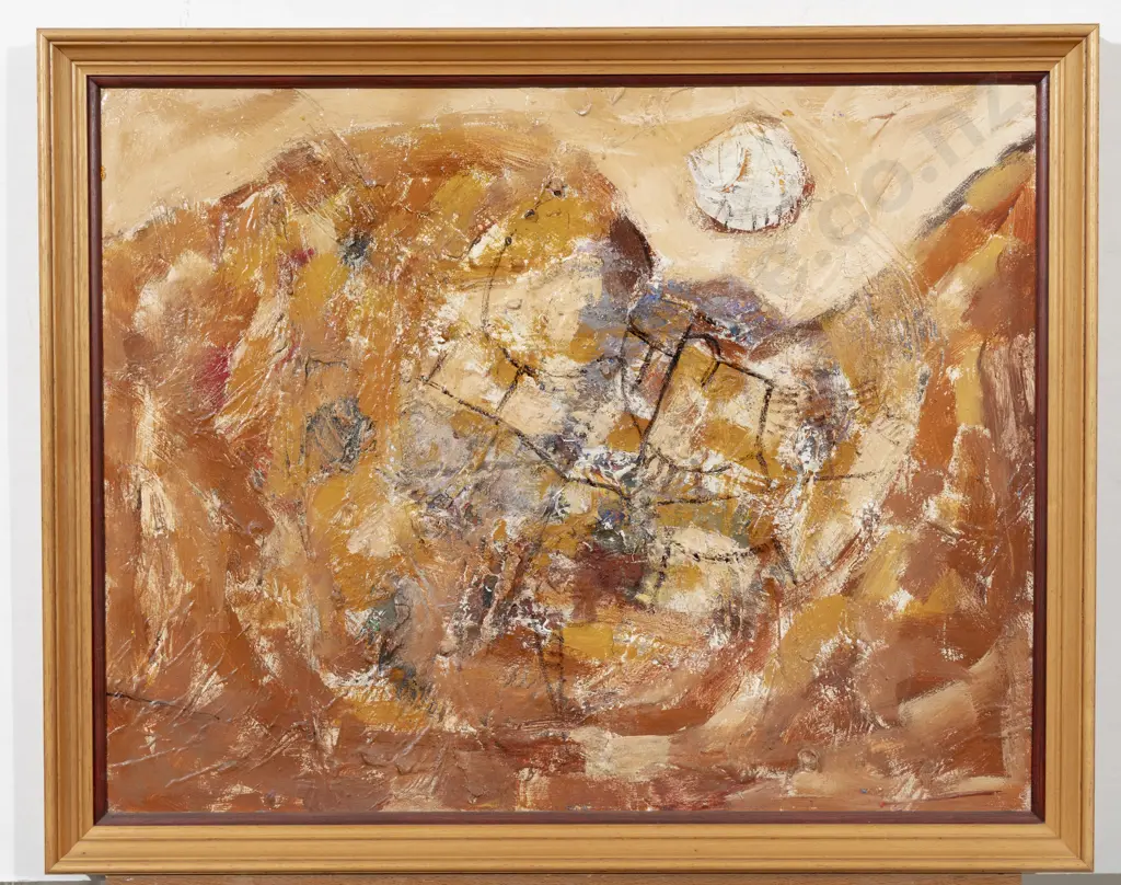 Attrib Suzanne Goldberg  - Untitled Abstract Image 1++