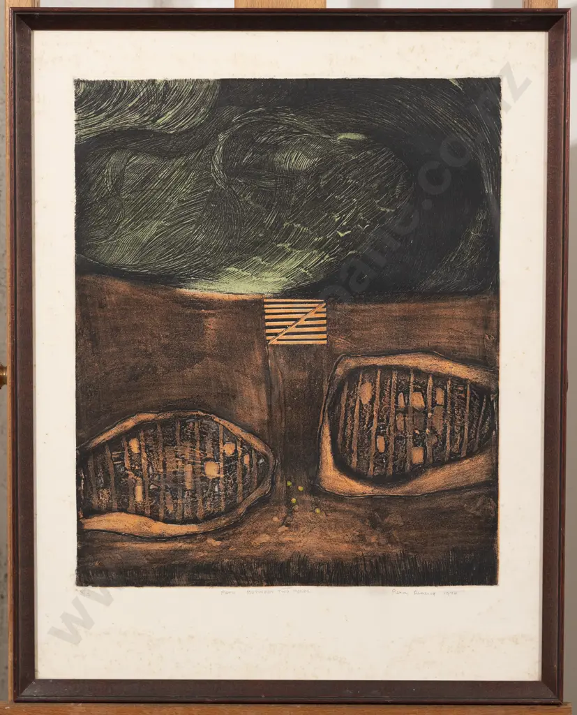 Penny Ormerod (1922 - 1988) - Path Between Two Ponds Image 1++