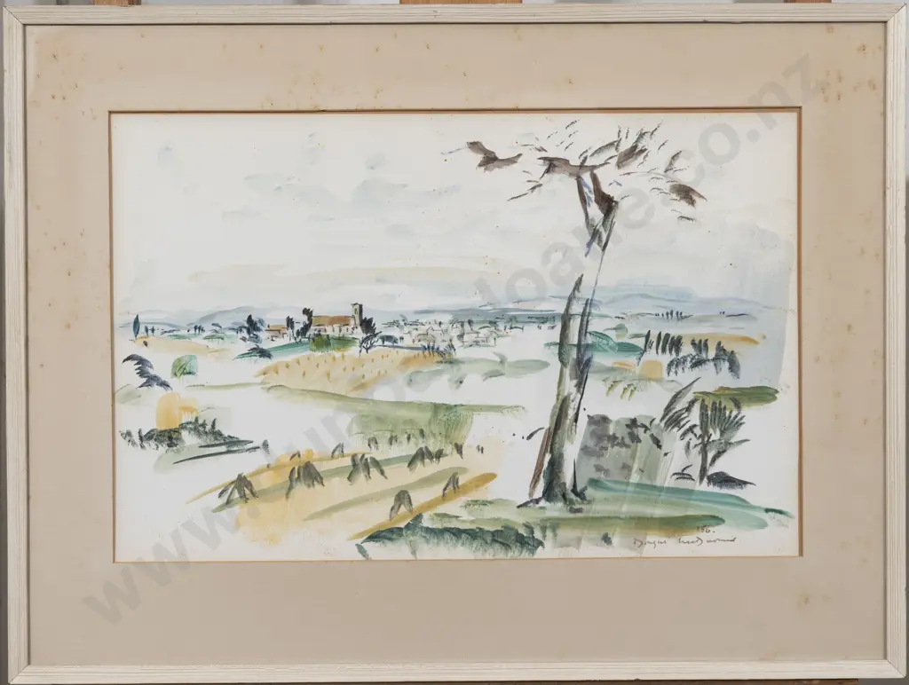 Douglas MacDiarmid (1922 - 2020) - Paysage de la Charante & Other (a/f) Image 1++