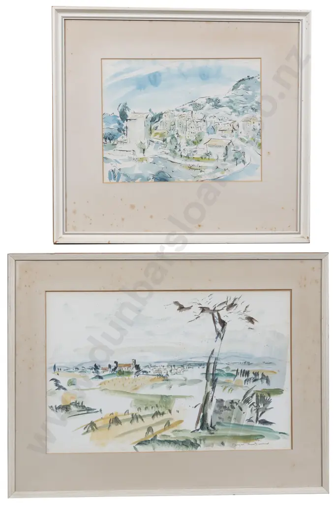 Douglas MacDiarmid (1922 - 2020) - Paysage de la Charante & Other (a/f) Image 1++