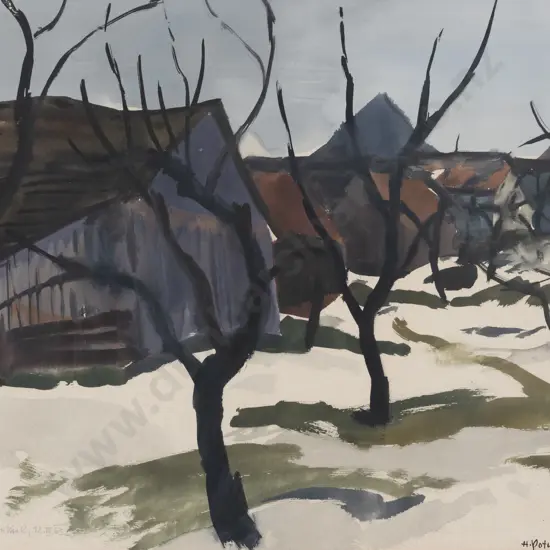 Heribert Potuznik (Austrian 1910 - 1984) - Mariatival