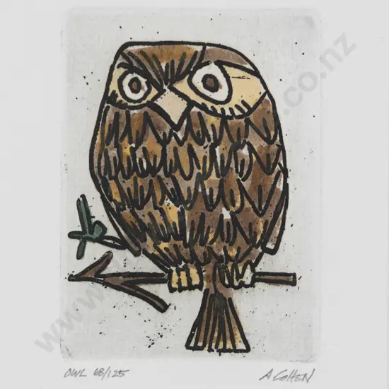 Alfred Cohen (American/British 1920 - 2001) - Owl