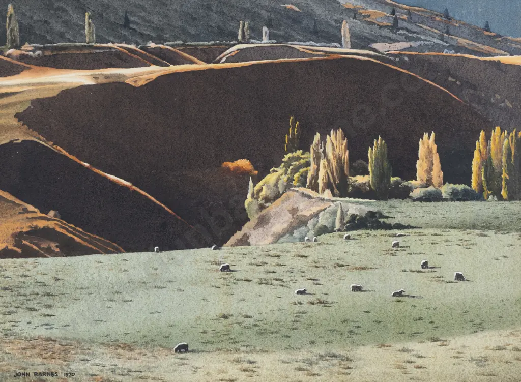 John Barnes - Pastoral Landscape Image 1++