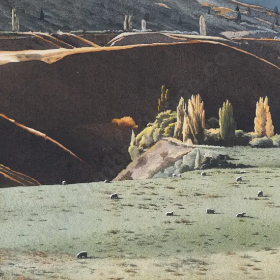 John Barnes - Pastoral Landscape