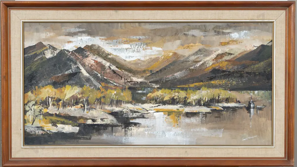 Lance O'Gorman (b1940) - Rustic Lake Image 1++