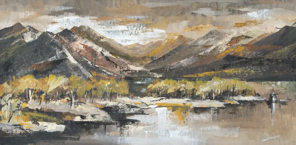 Lance O'Gorman (b1940) - Rustic Lake Image 1++