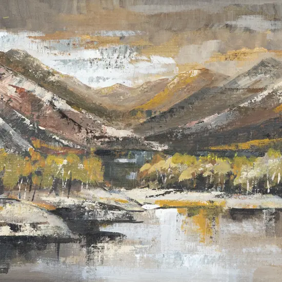 Lance O'Gorman (b1940) - Rustic Lake