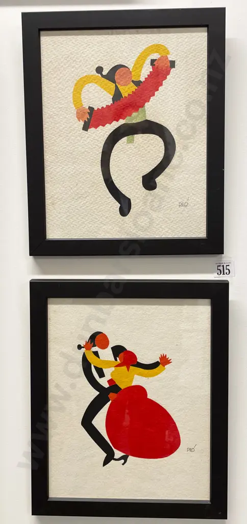 Manuel Pilo - Two Prints Image 1++
