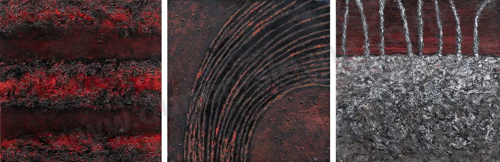 Anne Munz - Untitled Triptych Image 1++