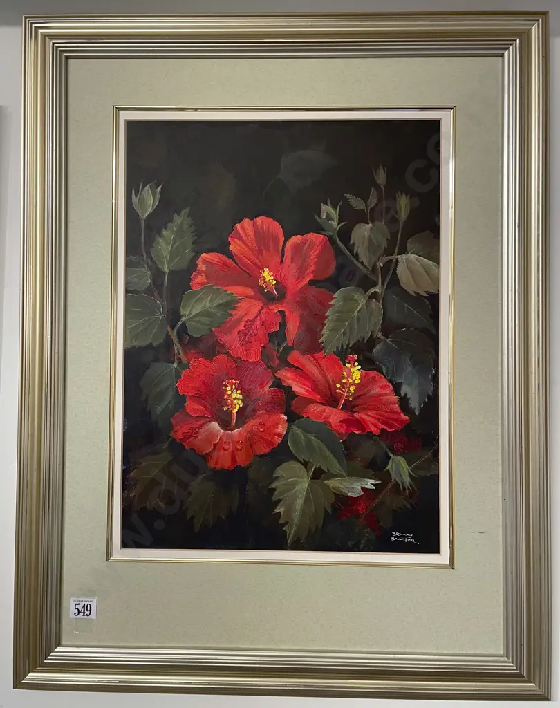 Brian Baxter - Red Hibiscus Image 1++