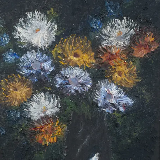 C M Willoughby - Still Life Asters