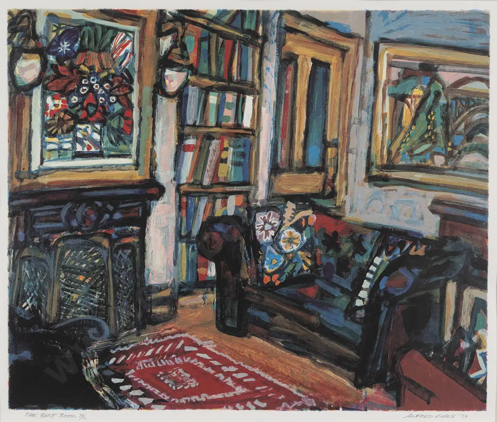 Alfred Cohen (American/British 1920 - 2001) - The Best Room Image 1++