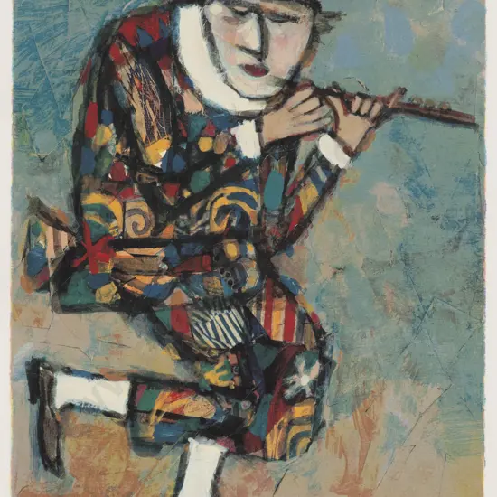 Alfred Cohen (American/British1920 - 2001) - Flautino