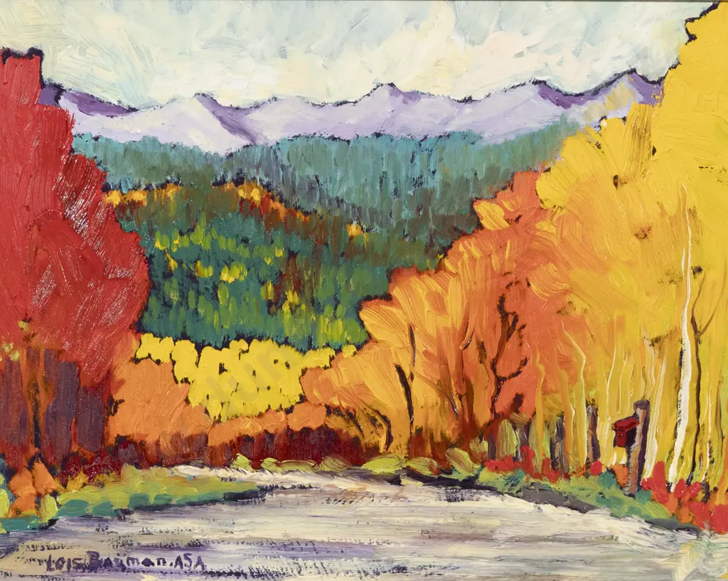 Lois Bauman (Canadian b 1943) - Plummers Road Image 1++